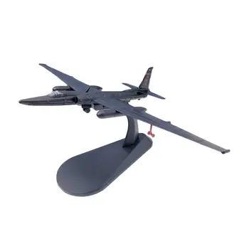 Модел разузнавателно самолет 1:144 U2 със стойка на дисплея, за събиране или за подарък, 5,3x8,5 инча, миниатюрни бижута