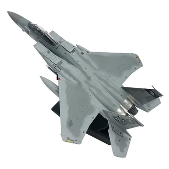 1/100 Мащаб Леене под налягане Самолети F15 Eagle Модел на Самолета на Американския военноморски флот за Събиране Подарък Начало Декор в Хола