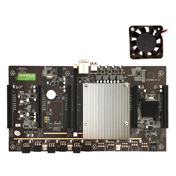 Дънна платка L21D БТК X79-H61 Миньор за w/Fan LGA 2011 DDR3 60 мм Пространство Pci-e 8X дънна Платка с Поддръжка на видео карти за 5x3060