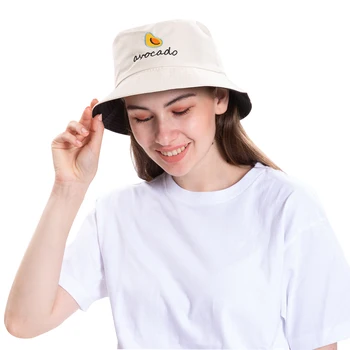 Рибарска шапка на жените с бродерия букви двустранно рибарска шапка корея однотонная за катерене градинска солнцезащитная рибарско