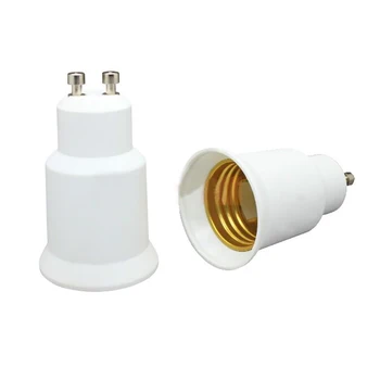 Адаптер GU10-E27 - 2-пинов (GU10) с основата на средната винт (E27), Конвертор на осп лампи, притежателят на лампи за led осветление