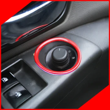 Малка Промяна в цвета на ABS е еко-приятелски кръг дръжка огледало за обратно виждане с пайети За Chevrolet Chevy Classic Cruze 2009-2014