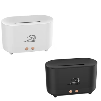Овлажнител на въздуха Имитира Спрей за Ароматерапия USB Цветни Подходящ За Спални, Хол, Атмосферната Лампи
