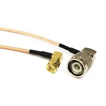 Безжичен рутер, Кабел SMA Plug под прав ъгъл към TNC Plug под Прав ъгъл RG316 Коаксиален кабел 15 см 6 