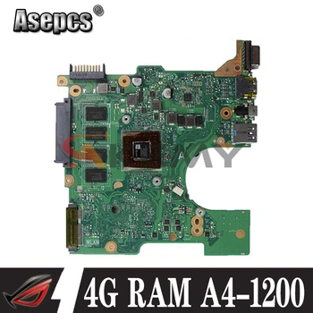 Дънна платка X102BA MAIN_BD._4G/A4-1200/AS за лаптоп ASUS A4-1200 с процесор на борда на 4 GB оперативна памет, дънна Платка 90NB0360-R00020