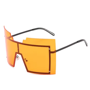 Нередовни слънчеви очила тенденция ocean piece слънчеви очила унисекс мода самоличността на градинска стрелба слънчеви очила