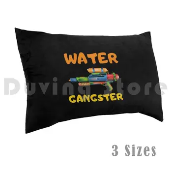 Water Гангстер-най-Добрият Забавен подарък за Леководолаз | Калъфка за басейн с принтом 50x75 Плувец Плува Вода за плуване