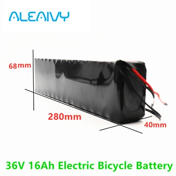 36 В 16Ah Батерия E-bike Акумулаторна батерия 18650 литиево-йонна батерия 500 W висока мощност и капацитет 42 В 16000 mah Електрически велосипед Ebike