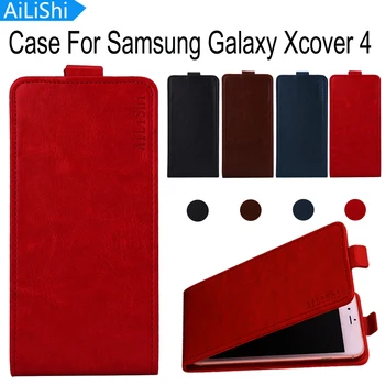 Айлиши Гореща штучка!!! Калъф За Samsung Galaxy Xcover 4 Висококачествен Кожен Калъф с панти капак изключително 100% Специален Калъф за телефон + Проследяване