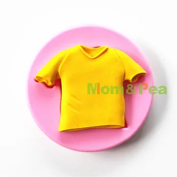 Мама и Грах 0739 Безплатна Доставка Спортна тениска под Формата На Силиконовата Форма на Украса на Тортата Скърпвам Торта 3D Форма на Хранително-вкусовата