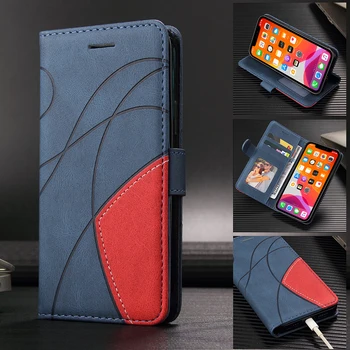 Чанта-портфейл с панти Капак за Huawei P50 Pro Honor 8 9 10 Lite Nova Lite 3 P20 Pro P Smart Z Кожен Калъф за Карти