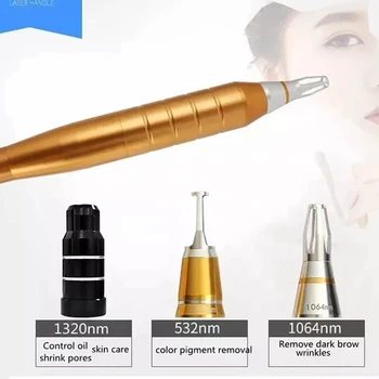 Производител продава пряка лазерна писалка ND YAG за премахване на татуировки дръжка дръжка пикосекундная лазерна писалка 532 nm / 1064 nm / 1320 нм